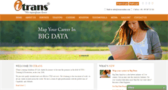 Desktop Screenshot of itransonline.com