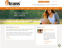 Tablet Screenshot of itransonline.com